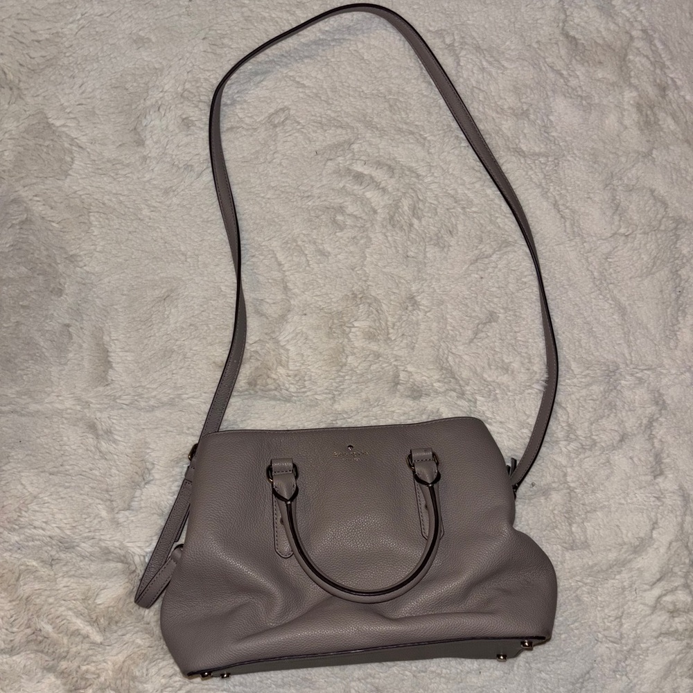 Kate Spade Elegant Gray Women's Handbag